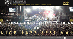 Desktop Screenshot of nicejazzfestival.fr